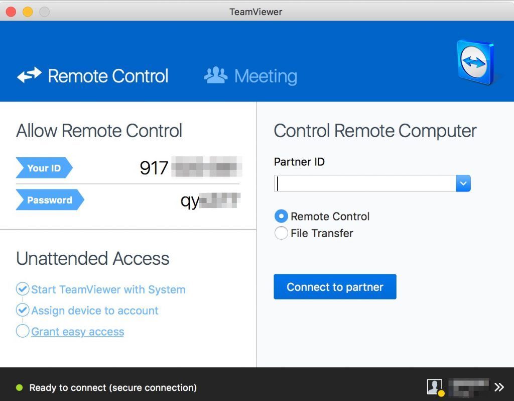 remote management service mac